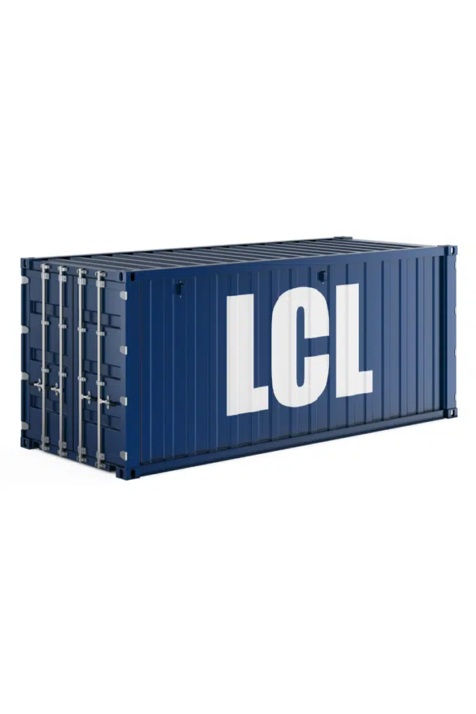 Groupage, wordt ook genoemd LCL