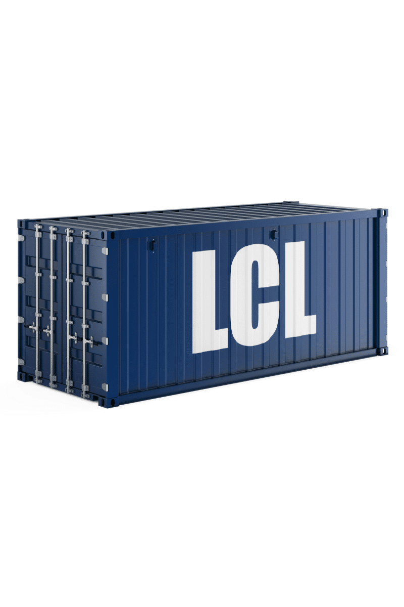 Groupage, wordt ook genoemd LCL